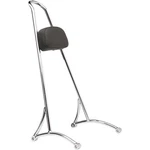 Burly Brand Tall Sissy Bar Chrome B13-1505C. Fixed Price $356.65.