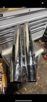 Harley Davidson Exhaust Muffler Pipes. Fixed Price $60.00.