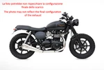 Exhaust Zard Short Injection Low Steel E3 Triumph Bonneville T100 2001-07. Fixed Price $1170.07.