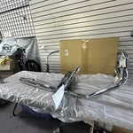 Kawasaki 99-01 VN1500 Nomad Right Muffler Full Exhaust And Head Pipe. Fixed Price $348.99.