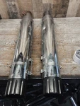 Harley Davidson Oem Touring M8 Stock Chrome L&r Muffler 64900256 64900257 W Cap. Fixed Price $149.99.