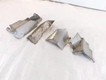 1988-00 Honda Goldwing GL1500 Lower Side Chamber Heat Guard Protectors Lot. Fixed Price $24.99.