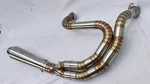 Harley Dyna Fxr 2-INTO-1 Exhaust 1986-2017 Custom Stainless Pipe. Fixed Price $350.00.