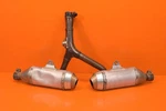 06-09 Honda Oem Pro Moto Billet Dual Muffler Exhaust Pipe Set. Fixed Price $329.95.