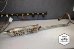 1971 Honda CL175 Scrambler #2 Right Exhaust Pipe Muffler 1626.VY. Fixed Price $150.00.