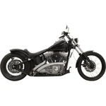 Bassani Chrome Radial Sweeper 2:2 Exhaust W/ Heat Shields Harley Softail & Dyna. Fixed Price $884.95.