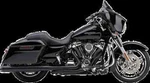 Cobra Black Pro Chamber Pipes Header Harley Road King 17-20. Fixed Price $734.74.