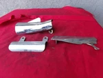 Suzuki LS650 Savage Exhaust Muffler Heat Shield (3) Oem Nice 4,318 Miles. Fixed Price $50.00.