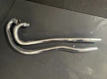 71-0022 71-0024 Triumph Hi-pipe Exhaust Set TR6C Trophy 1967 1970 U.k.. Fixed Price $292.00.