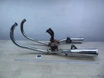 1985 Suzuki GV700GL Madura S21084) Exhaust Headers Mufflers Pipes Assembly. Fixed Price $230.00.