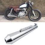 Chrome Motorcycle Exhaust Pipe Muffler Retro For Suzuki GN125 GN250 GN400T GS425. Fixed Price $55.10.