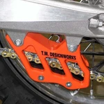 Tm Design Works Factory Edition 2 Rear Chain Guide Orange RCG-KT3-OR. Fixed Price $108.01.