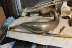 Suzuki Rm Pro Circut Expansion Chamber Exhaust Pipe S01125P. Fixed Price $129.99.