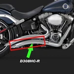 Replacement Front Cylinder Muffler Heat Shield For Vance Hines Big Radius 2-2. Fixed Price $179.98.
