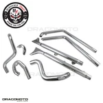 Harley Flstsb 1584 Cross Bones 2008-2011 Full Exhaust Bassani Fishtail Duals .... Fixed Price $2621.23.