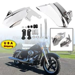 Mid Frame Air Deflector Heat Shield Cover Kit For Harley Dyna Fxdf Fxdc Fxdwg. Fixed Price $29.48.