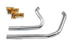 Harley Wyatt Gatling Exhaust Drag Pipe Set Straight Cut Fits 1984-2006 Fxst,. Fixed Price $178.64.