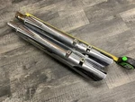 95-16 Electra Glide Touring Harley Davidson Mufflers Slipon Exhaust Chrome Slash. Fixed Price $124.99.