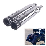 Sharkroad 4.5" Slip On Mufflers For Harley 2017-UP Touring Street Glide Exhaust. Fixed Price $287.99.