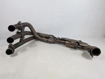 2012 07-12 Triumph Street Triple 675 Exhaust Headers Muffler Pipes. Fixed Price $175.00.