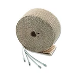 Accel High Temperature Tan Exhaust Wrap Kit 5.08CM 63.5CM PN:2002TA. Fixed Price $108.21.
