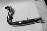 Rear Left Exhaust Pipe Shield Chrome 65636-99 Harley Davidson. Fixed Price $66.00.