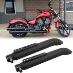 2X 20" Exhaust Muffler Pipe Silencers For Victory Vegas Jackpot Ness Signature. Fixed Price $109.43.