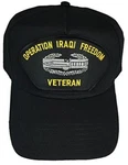Us Army Operation Iraqi Freedom Veteran W/ Combat Action Badge Hat Cap Oif Cab. Fixed Price $22.58.