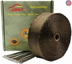 Ledaut 2"X 50' Twill Weave Motorcycle Atv Titanium Exhaust Heat Shield Wrap. Fixed Price $45.93.