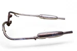 Triumph T100R Daytona Twin T100C TR5T Trophy Exhaust Pipes *2775. Fixed Price $479.99.
