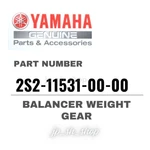 Yamaha Genuine Oem Parts Balancer Weight Gear 2S2-11531-00-00 For YZ450F. Fixed Price $131.08.