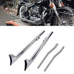 36'' Fishtail For Harley Softail Models With 1.75'' True Dual Exhaust Front Pipe. Fixed Price $279.99.