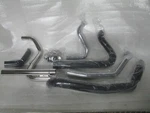 09-16 Harley Davidson Touring Cobra Power Port Duals Head Pipe Black. Fixed Price $699.99.