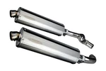 Honda CBR1000F Delkevic Slip 18" Stainless Steel Oval Muffler Exhaust 87-99. Fixed Price $440.99.