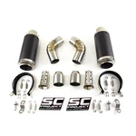 Slip For Ducati Monster 696 796 795 1100 Exhaust System Mid Pipe Carbon Muffler. Fixed Price $125.00.