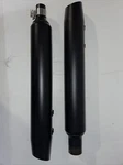 Harley Davidson Mufflers Black 64900766A Rh & 64900765A Lh. Fixed Price $69.99.