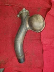 YZ450F Yamaha 2012 (LOT2) Exhaust Header Pipe 33D-14611-00-00. Fixed Price $30.00.