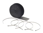 Accel 2002BK Exhaust Wrap Kit - Black In 25 Ft Roll With (4) 14. Fixed Price $112.95.