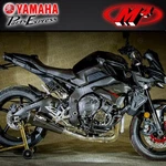 2017 2025 Yamaha FZ-10 MT-10 M4 Exhaust X-model Carbon Fiber Slip Muffler. Fixed Price $673.00.