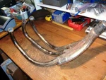 Oem Honda 1977 Exhaust Manifold Header 18300-410-003 Supersport. Fixed Price $149.99.