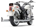 Cobra 6987 Chrome True Dual Fishtail Exhaust Pipe V-twin Softail Fxst Flst 97-06. Fixed Price $1250.95.