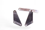 1965 Triumph T100SC Tiger T100C Trophy *2198A Rear Exhaust Brackets. Fixed Price $79.99.