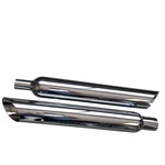 Fits 2016-23 Harley Davidson Reverse Angle Slip Muffler Exhaust 2.5 Baffle. Fixed Price $305.37.
