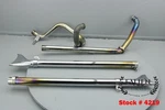 2006 Harley Softail Custom Exhaust Header Muffler Pipe Kit Dual Fishtail #4219. Fixed Price $199.99.