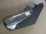 08-18 Oem Triumph 675 Exhaust Slipon Muffler Heat Shield. Fixed Price $72.00.
