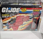 1988 Hasbro Gi Joe Cobra Stellar Stiletto Afa 85+ Nm+. Fixed Price $1225.00.
