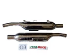 Triumph Scrambler Efi T2205500/505 Upper And Lower Exhaust Muffler. Fixed Price $328.69.