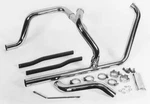 2:1 Dual Crossover Exhaust Header Set Chrome For Harley-davidson. Fixed Price $791.99.