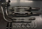 Exhaust System 1963-1970 650 Model Of Triumph. Fixed Price $699.95.