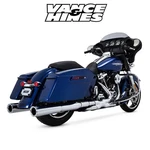 Vance & Hines Chrome Power Dual Head Pipes For 2017-2023 Harley Davidson Touring. Fixed Price $1374.95.